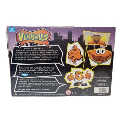 Verballs Internet Skype Telephone Toy, MP3 Play Handsfree, Certified 2006 - Baby