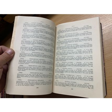 RARE* 1949 "THE HERD BOOK OF HEREFORD CATTLE" BULLS & COWS VOL 79 BOOK (P7)