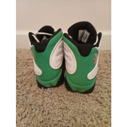 Size 6.5y - Jordan 13 Retro Lucky Green