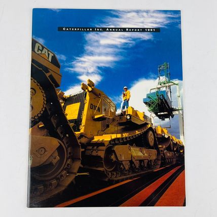 Caterpillar Inc (CAT) Annual Report 1991 Book