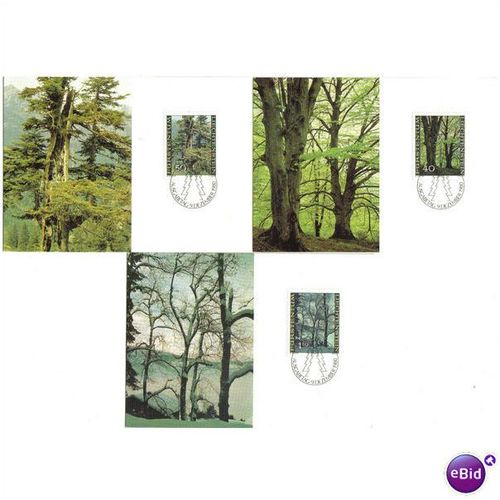 1980 LIECHTENSTIENE FOREST SEASONS