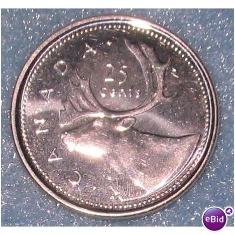 2002 Canada Proof Like Quarter Coin
