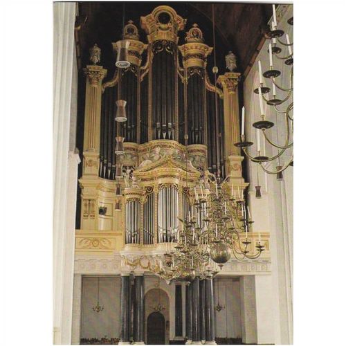 Colour Postcard - Organ, Stevenskerk Nijmegen, Netherlands