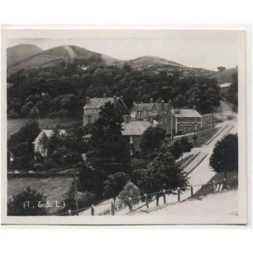 Malvern Hills Upper Wyche, Worcestershire. Small snapshot for scrapbook, album