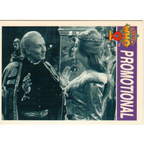 Dr Doctor Who Cornerstone Promo Trading Card B2 [ Purple Back ]