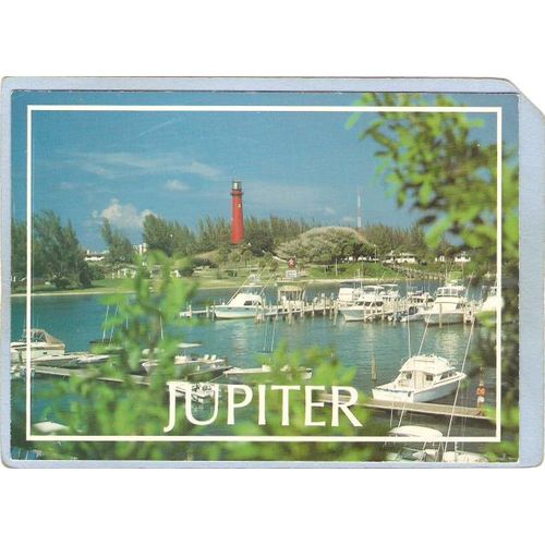 FL Jupiter Lighthouse Postcard Jupiter Lighthouse lighthouse_box1~121