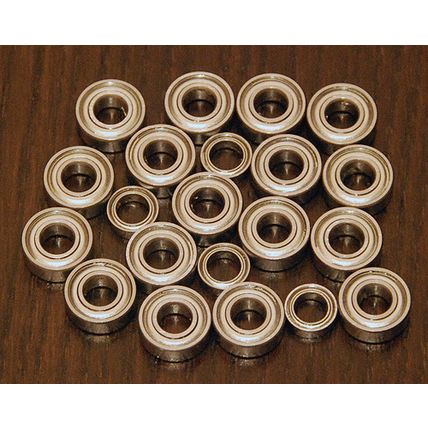 (21pcs) TAMIYA THUNDER DRAGON / FIRE DRAGON Metal Sealed Ball Bearing Set