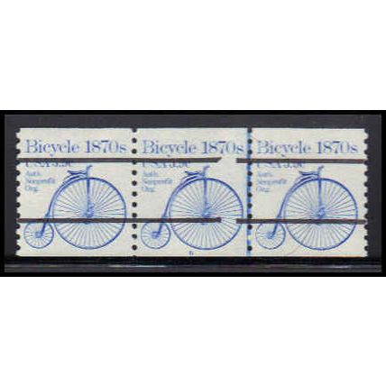 1901a 5.9c Bicycle Very Fine MNH Dry Gum PNC 6/3 Line Gap PA2320