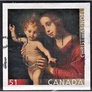 CANADA, 2006 51c Christmas die-cut, SG 2430 (Scott #2183), used