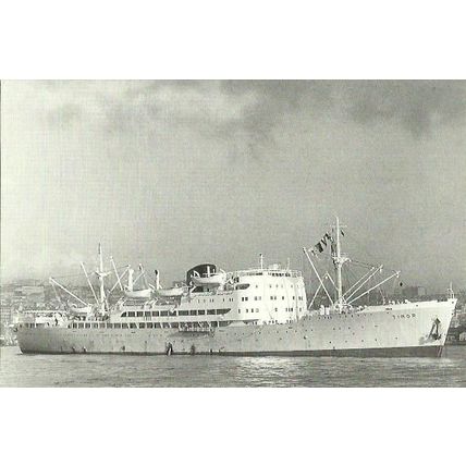 Cia Nacional de Nav. MV TIMOR Postcard (LMC 014)