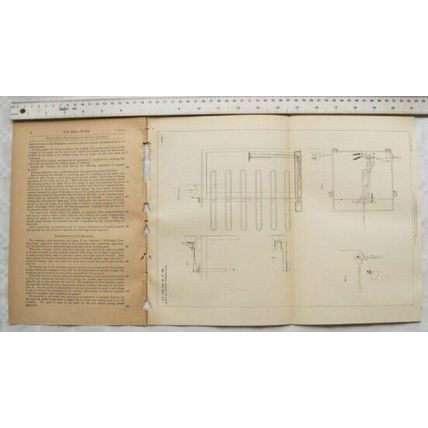 1882 Patent No. 868 Tell-tale Apparatus, Maurice Levy & Fred Lowe, Leicester