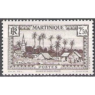 Martinique 1939 Michel 186 Neuf * Cote (2004) 1.00 € Village de Basse-Pointe