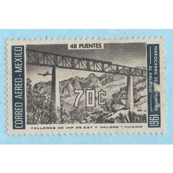 México 1961 airmail // ref.: pg 003-U
