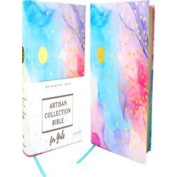 Niv, Artisan Collection Bible For Girls, Cloth Over Board, Multi Color, Art Gild