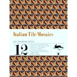 Gift Wrapping Paper Book - Italian Tile Mosaies Volume 33