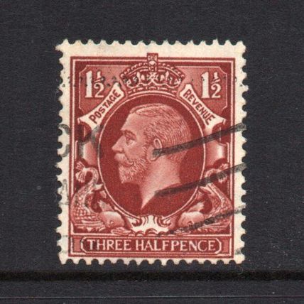 George V - 1934-36 - 1½d Red-Brown (sg441) Used #2