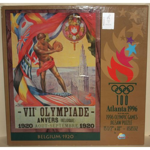 1996 Atlanta Olympic Games Belgium 1920 550 Piece Puzzle Sealed