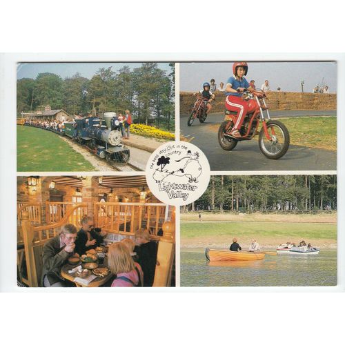 Lightwater Valley Theme Park North Stainley Nr Ripon Postcard Yorkshire 5