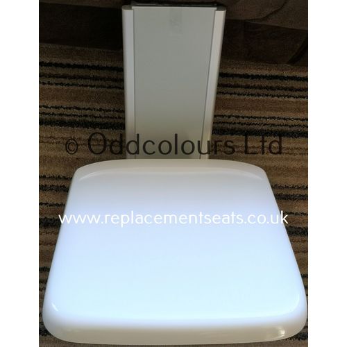 Armitage Shanks / Pressalit Care Adjustable Shower Seat in WHITE S6626AC