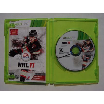 NHL 11 EA Sports Electronic Arts Xbox 360 Chicago Blackhawk Jonathon Toews Cover