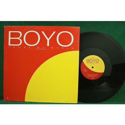 Boyo - You’re My World - 45 RPM 12” Single - SRB 037 - NM
