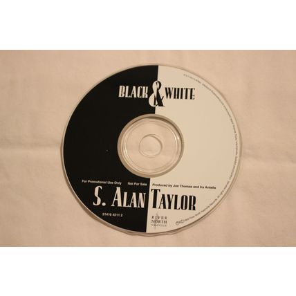 S. Alan Taylor 5" Promo CD Single-BLACK & WHITE