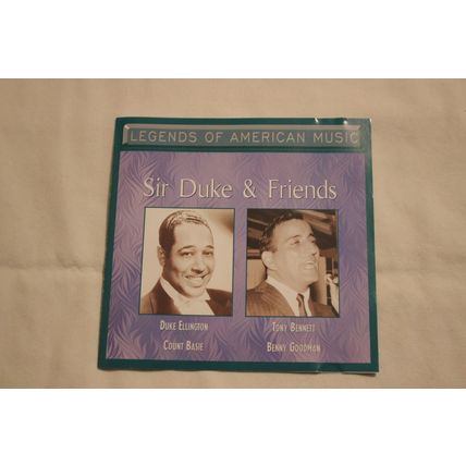 Duke Ellington 5" CD album-SIR DUKE & FRIENDS-LEGENDS OF AMERICAN MUSIC
