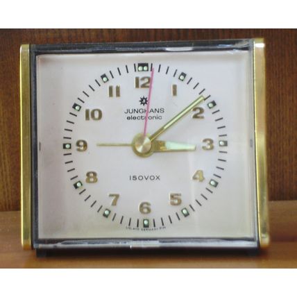 Vintage JUNGHANS ISOVOX electronic alarm clock VGC