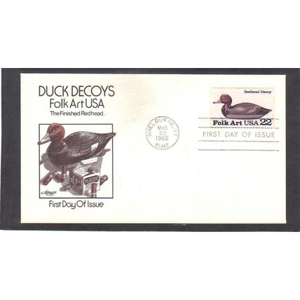 FDC Artmaster 2141 22c Redhead (Cachet-U/A) CV40646