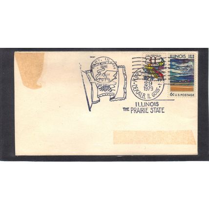 Event KIPEX 79' 1511 10c Zip 1339 6c Illinois (N0 Cachet-Label/A) CV41367