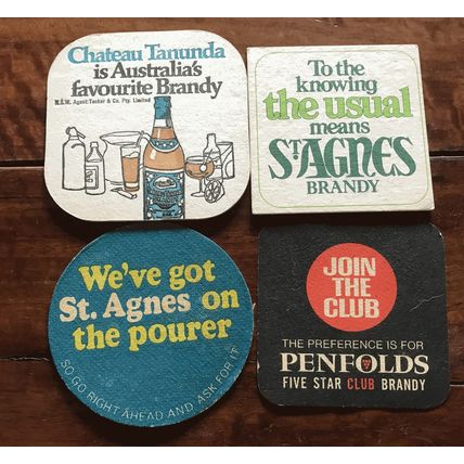 20 Older Beer Coasters