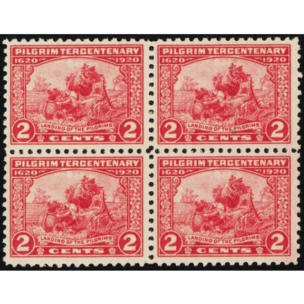 549, Mint VF NH 2¢ Block of Four Stamps - Stuart Katz