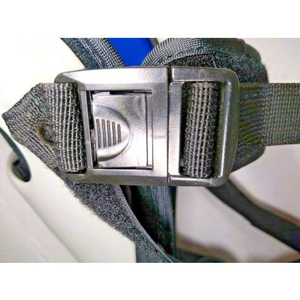 Walking Boot, Stability Brace Lg Ankle/Leg 3 Fully Adj. Straps Foam Padded