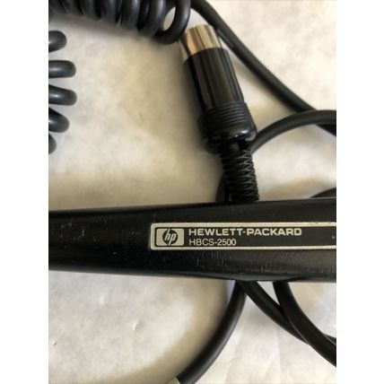 HEWLETT PACKARD HBCS-2500,3140S LOW CURRENT BAR CODE WAND ,ED