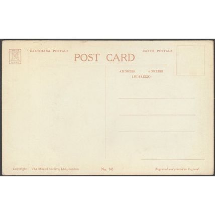 Leonardo da Vinci, Madonna, Child & St Anne, c.1905-10 - Medici Society Postcard