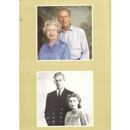 GB 1997 QE2 Golden Wedding Souvenier Book Inc. PHQ cards CV £50 ( A1383 )
