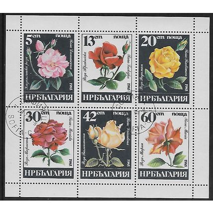 Mi Kl 3373/8: Roses