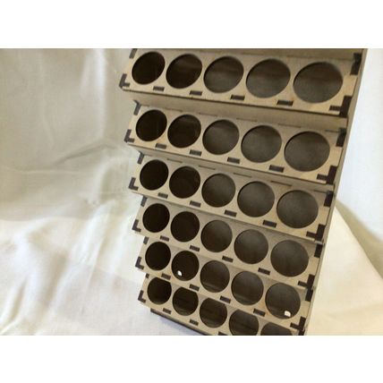 Wall Mounted Space Saving Paint Rack Cabinet
