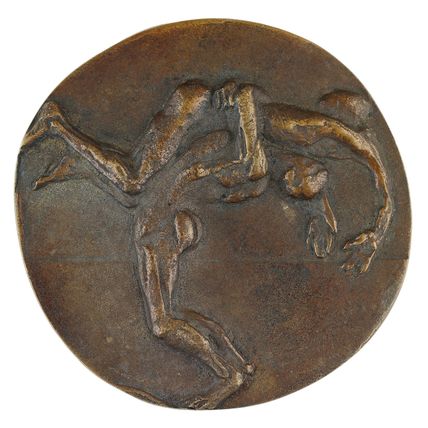 Penning Inka Klinckhard : Grieks-Romeins worstelen, 1975