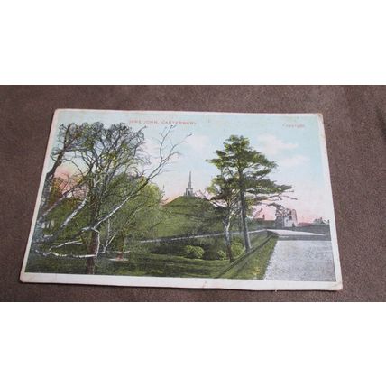 1906 fr Postcard - Dane John scene - Canterbury, Kent