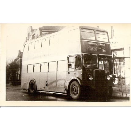 Black & White Photograph of Westcliff-on-Sea Motor Services Ltd - JN 4745