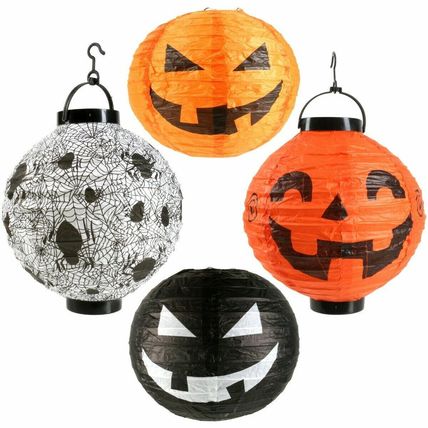 HALLOWEEN PAPER LANTERNS Indoor Outdoor Fancy Dress Kid Party Decoration Pumpkin