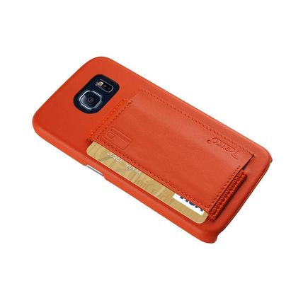 Pack Of 2] REIKO SAMSUNG GALAXY S6 RFID GENUINE LEATHER CASE PROTECTION AND ...