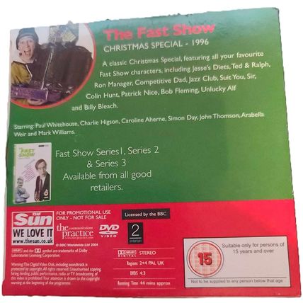 The Fast Show DVD Promo The Sun Christmas TV Specials 1996