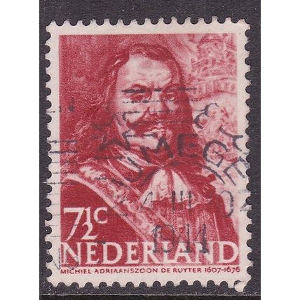 Netherlands 1944 NIJMEGEN POSTMARK on Michiel de Ruyter 7.5c VGC