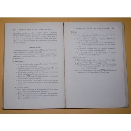 W.K.Stewart - Brown's Rule of the Road Manual - Brown Son & Ferguson 1936