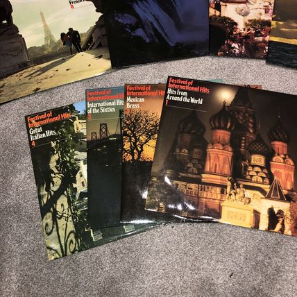 Festival Of International Hits - Readers Digest 9 x Vinyl LP Box Set