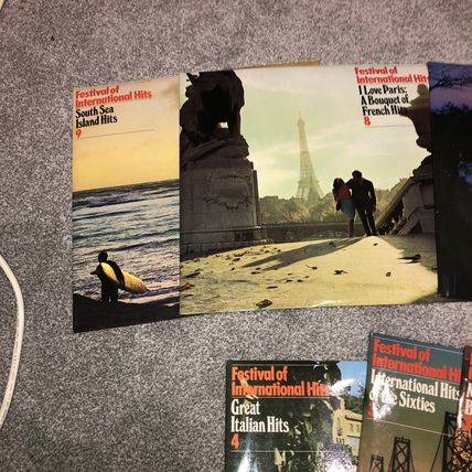 Festival Of International Hits - Readers Digest 9 x Vinyl LP Box Set