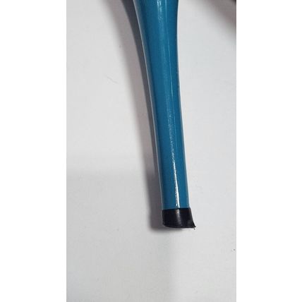 Woman's Blue Stiletto pumps heels round Size 8 "Charlotte Russe"