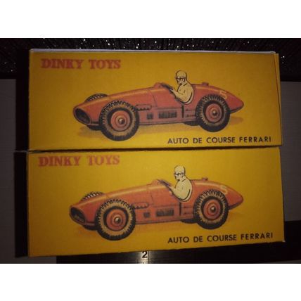 Dinky No23j Early Ferrari Racing Car - Replica / Repro Box